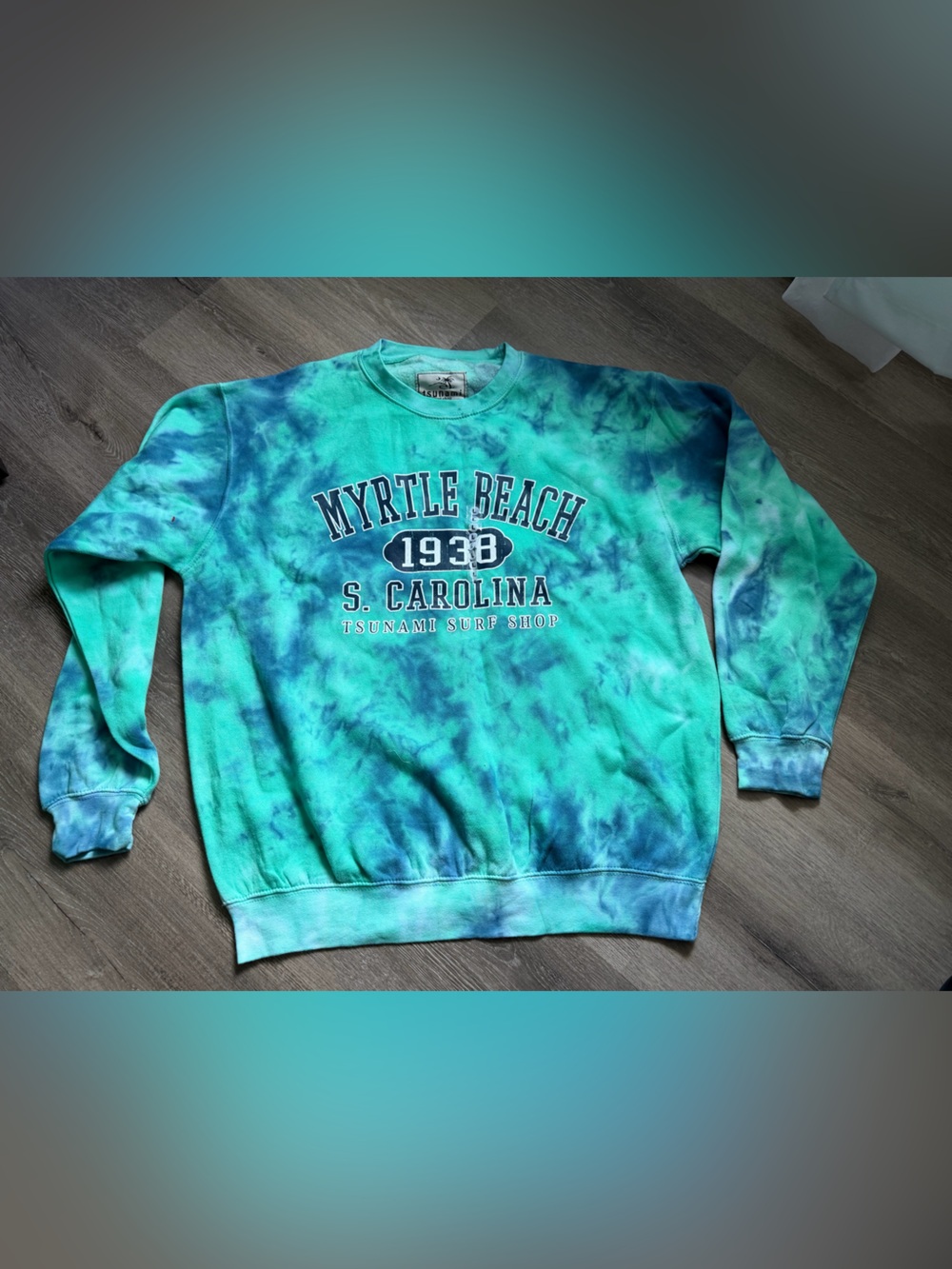 NWT Myrtle Beach tie dye sweatshirt